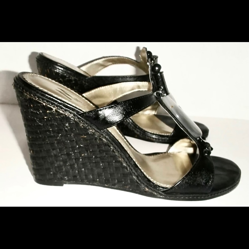 M by Marinelli Wedge Sliders Size 9